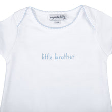Load image into Gallery viewer, Little Brother Embroidered Lap Bodysuit

