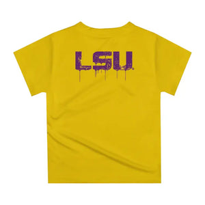 Louisiana State Tigers Original Dripping Football Helmet