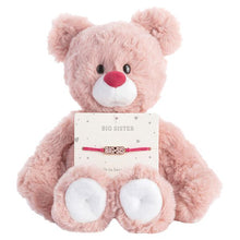 Load image into Gallery viewer, Big Sister Bear &amp; Bracelet Set
