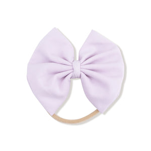 Orchid Hush Big Bow Headband