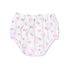 Load image into Gallery viewer, Dainty Buds and Bows Stripe Dress with Smocking and Bloomer
