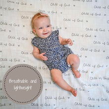 Load image into Gallery viewer, Child of God Baby Muslin Swaddle Blanket
