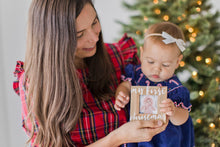 Load image into Gallery viewer, My First Christmas Holiday Wooden Picture Frame Ornament
