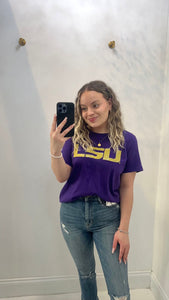 LSU Sequin T-shirt