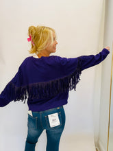 Load image into Gallery viewer, LSU Fringed Sweatshirt
