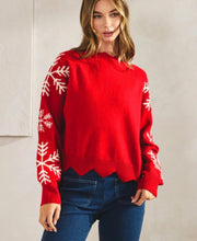 Load image into Gallery viewer, Selah Snowflake Sweater
