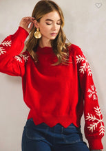 Load image into Gallery viewer, Selah Snowflake Sweater
