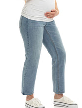 Load image into Gallery viewer, Flora Dad Jean W/ Bellyband
