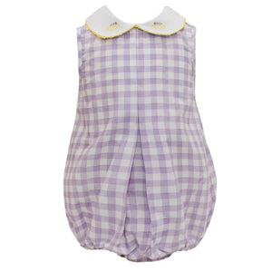 Watercolor Gingham Tiger Pleat Bubble
