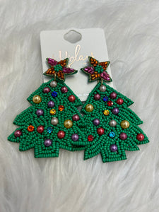 Christmas Tree Earrings