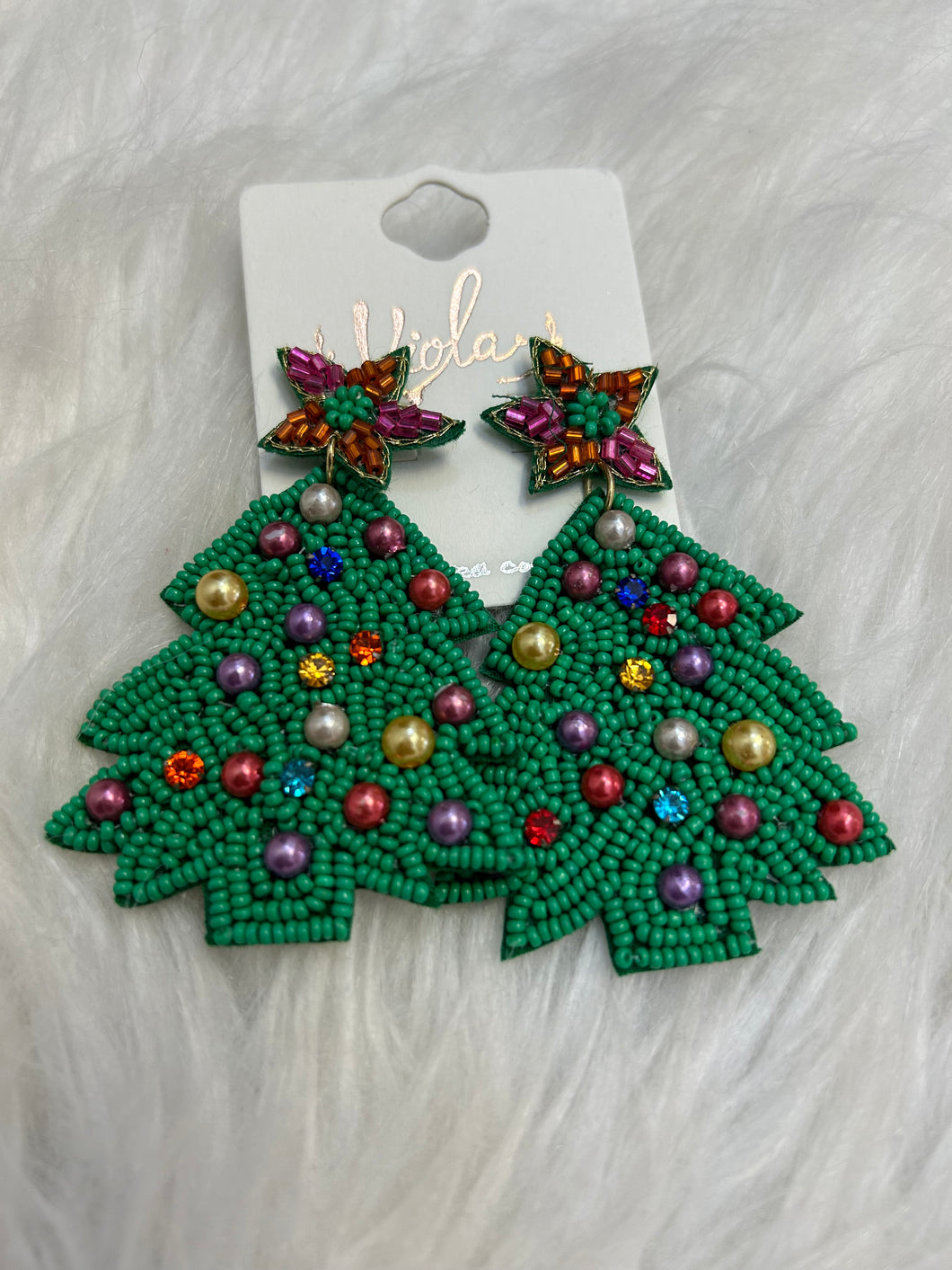 Christmas Tree Earrings