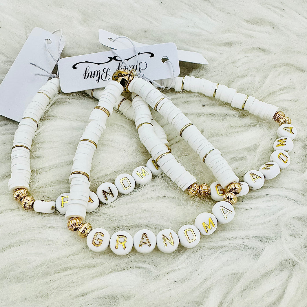 Grandma Beaded Bracelet