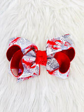 Load image into Gallery viewer, Newspaper Crawfish Bow
