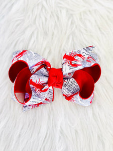 Newspaper Crawfish Bow