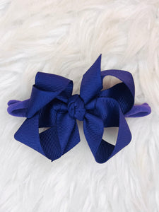 3.5" Bow with Pantyhose Headband