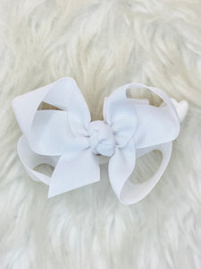 3.5" Bow with Pantyhose Headband