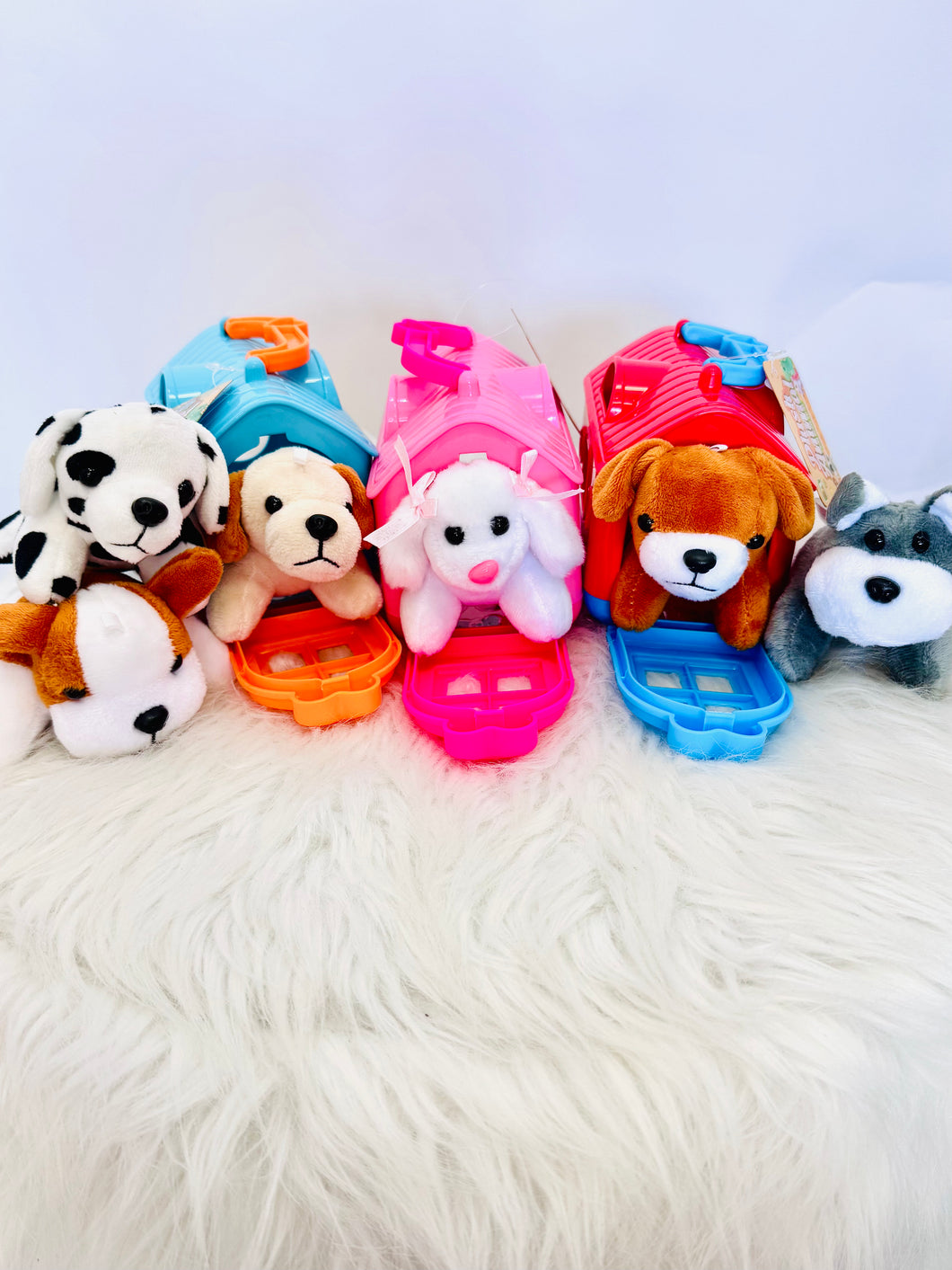 Plush Puppy & Play House