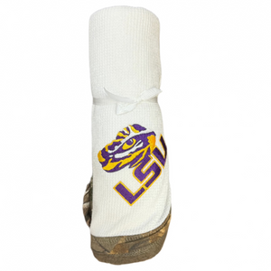 LSU Camo Blanket