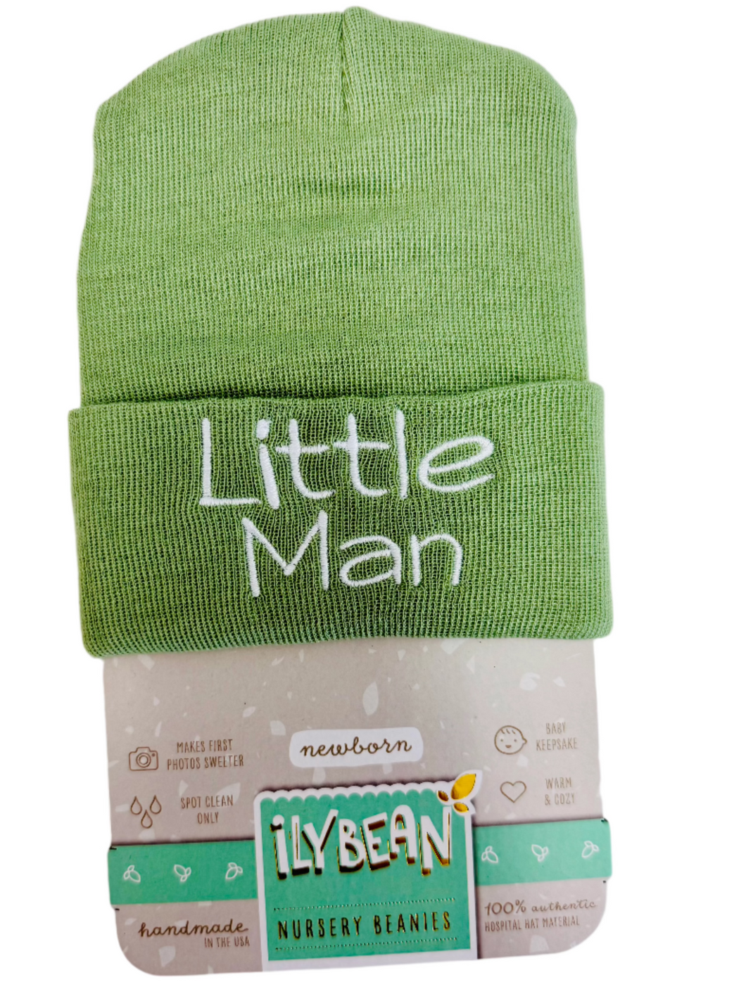 Little Man Newborn Hospital Hat
