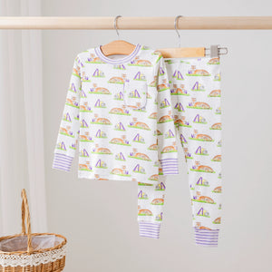 Mascot Mania in Louisiana Organic Cotton Pajama Set