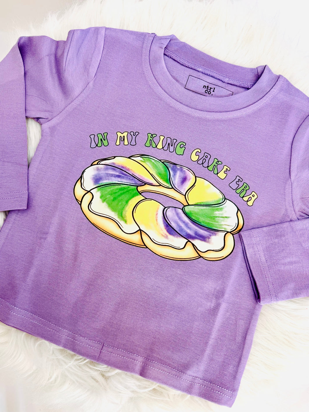 King Cake Era Long Sleeve Graphic Tee