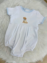 Load image into Gallery viewer, Sweet Golden Hand-Embroidered Boy Bubble
