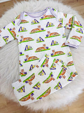 Load image into Gallery viewer, Mascot Mania in Louisiana Organic Cotton Gown
