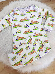 Mascot Mania in Louisiana Organic Cotton Gown