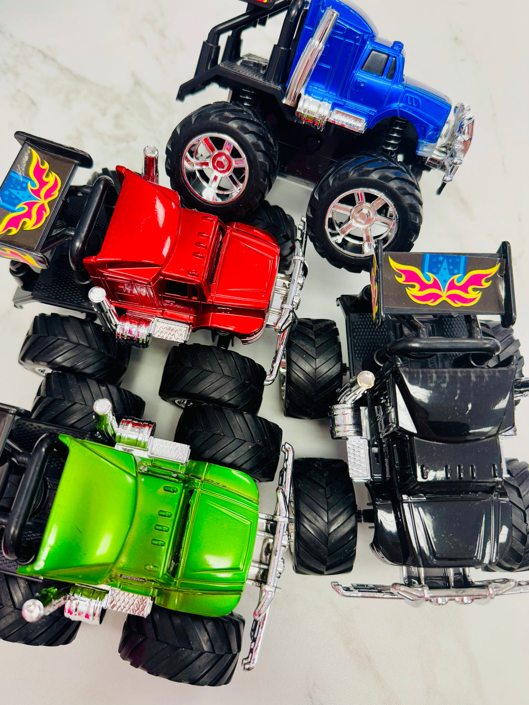 Mini Big Wheel Friction Powered Car Toy