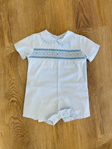 Petit Ami Smocked Romper #2651