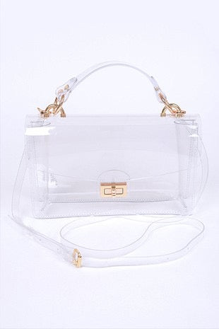 Clear Crossbody Swing Bag