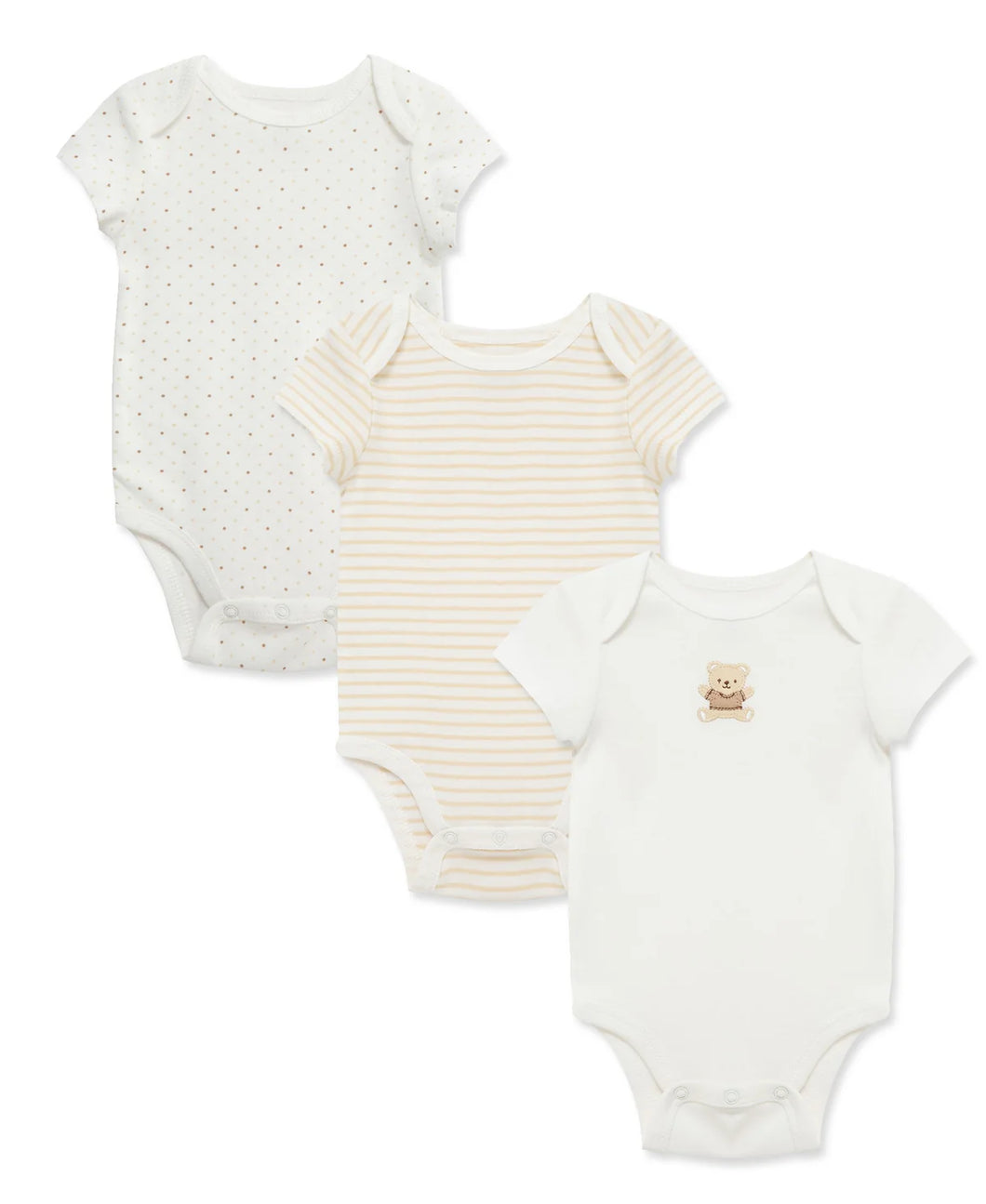 Gentle Bear 3-Pack Bodysuits