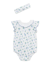 Load image into Gallery viewer, Blueberry Knit Bubble &amp; Headband
