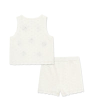 Load image into Gallery viewer, Daisy Pointelle Knit Short Set
