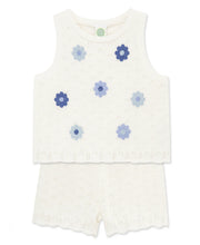 Load image into Gallery viewer, Daisy Pointelle Knit Short Set
