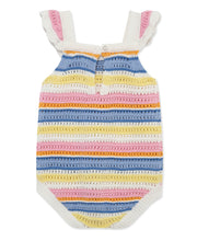 Load image into Gallery viewer, Fun Striped Pointelle Knit Bubble
