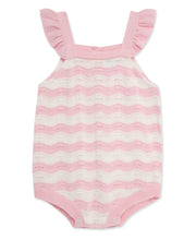 Load image into Gallery viewer, Curvy Striped Pointelle Knit Bubble
