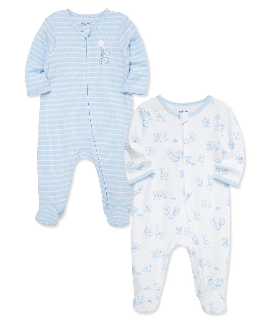 Playful Bears Footies (2-Pack)