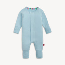 Load image into Gallery viewer, Baby Blue Modal Magnetic Convertible Coverall
