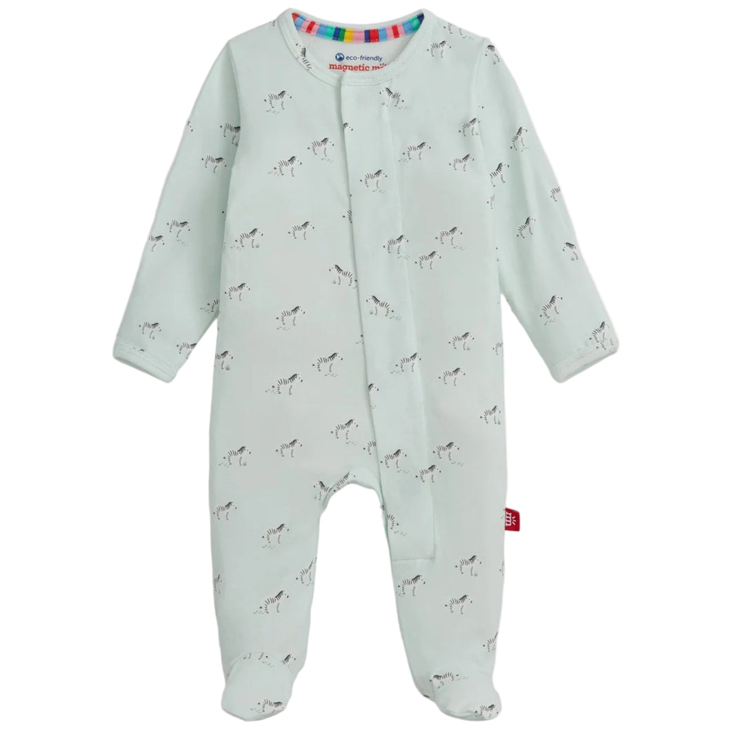 Teal Savannah Plains Modal Magnetic Footie