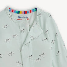 Load image into Gallery viewer, Teal Savannah Plains Modal Magnetic Footie
