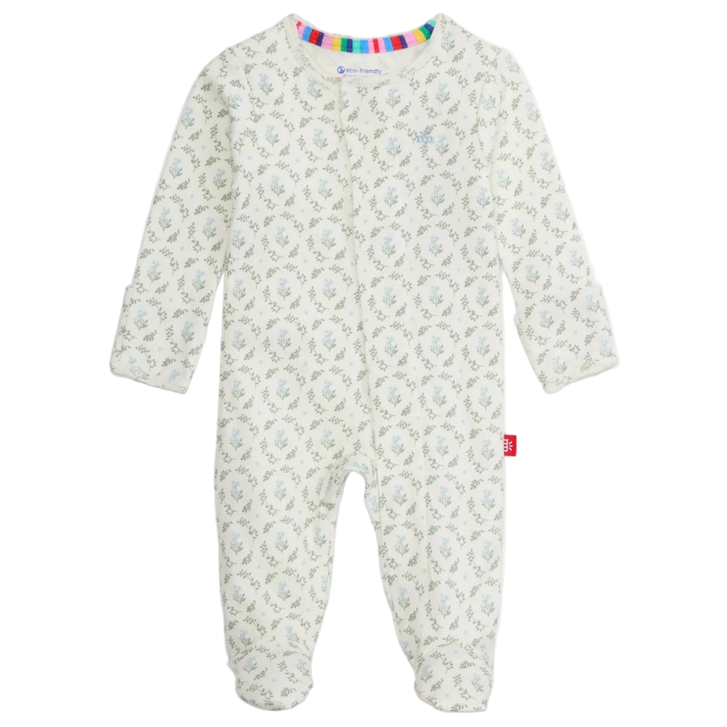 Eloise Organic Cotton Magnetic Footie
