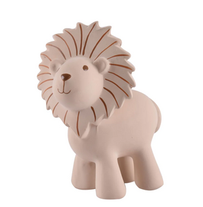 Lion Organic Natural Rubber Rattle, Teether & Bath Toy