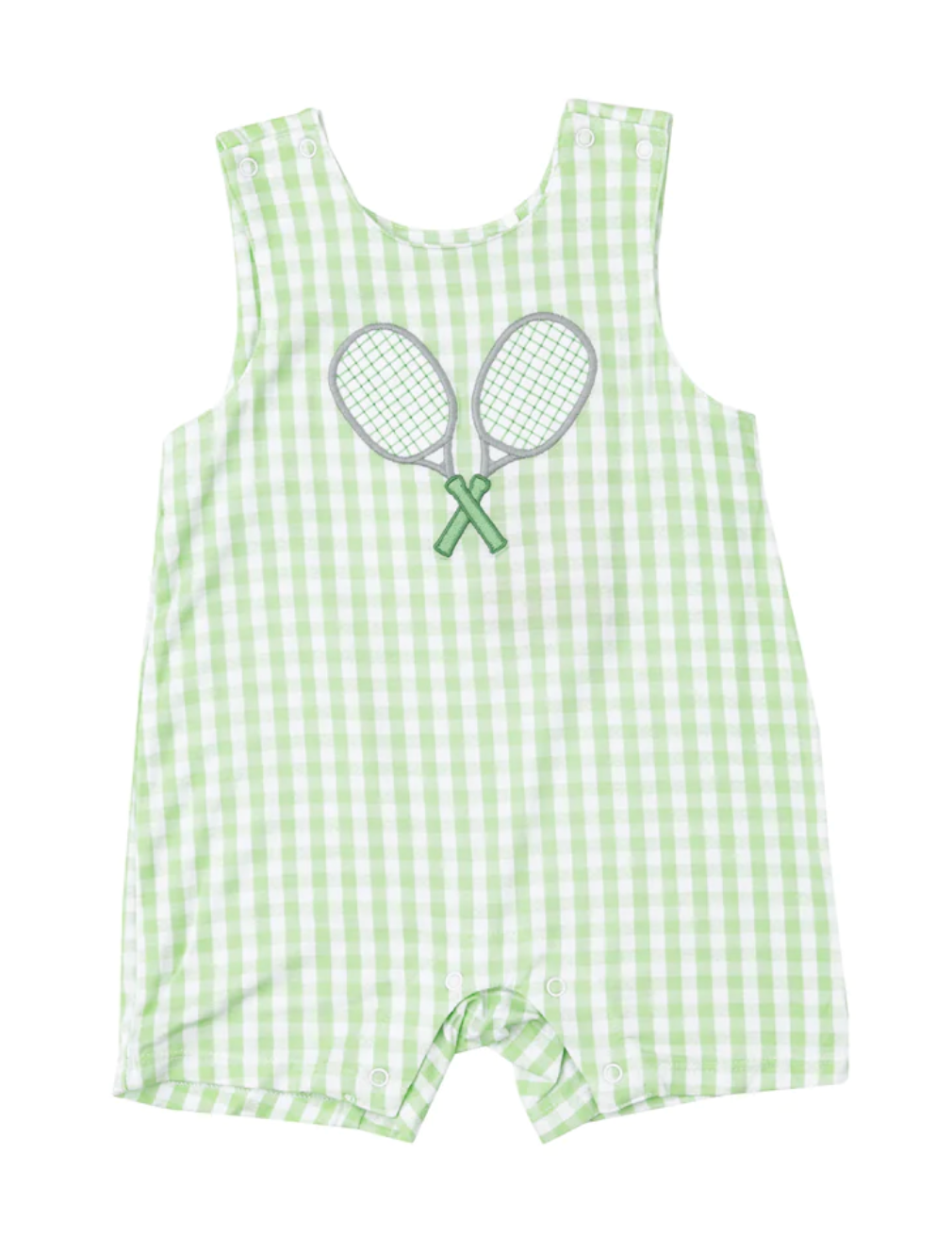 Mini Gingham Green Sleeveless Jon Jon