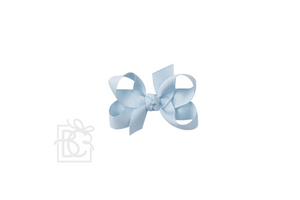 3" Grosgrain Bow - 5/8" Ribbon On Alligator Clip (4 Colors)