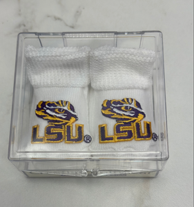 LSU Booties With Gift Box (4 Styles)