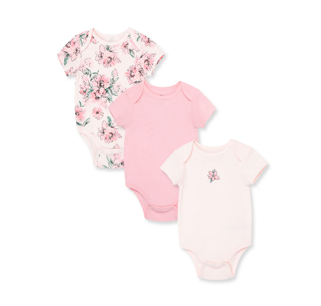 Dream Floral 3-Pack Bodysuits