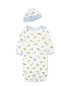 Dinomite Sleeper Gown And Hat