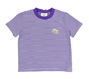 Purple Stripe Tailgate T-Shirt