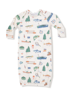 Fishing Things Gown